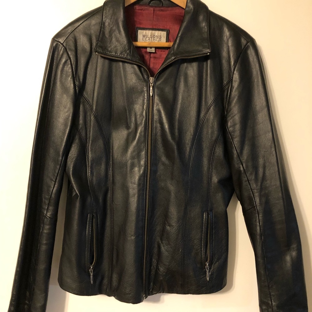 Leather jacket